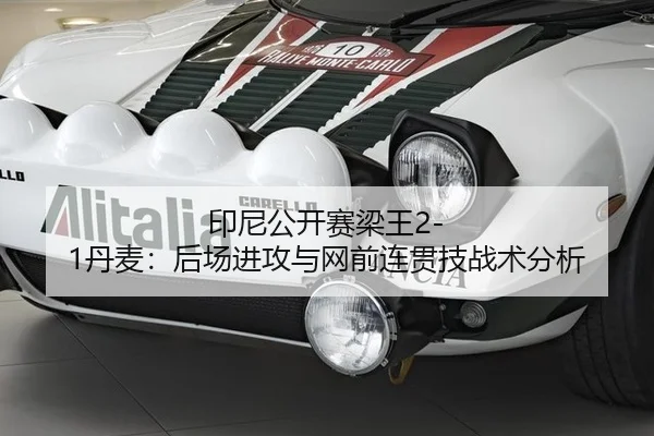 印尼公开赛梁王2-1丹麦：后场进攻与网前连贯技战术分析